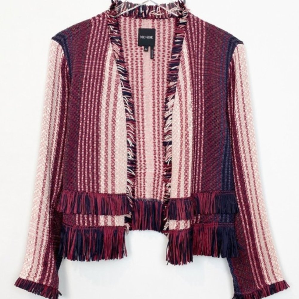 NIC+ZOE Fringe Jacket